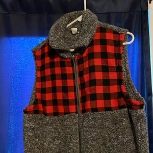 Sunshine and Rodeos plaid vest